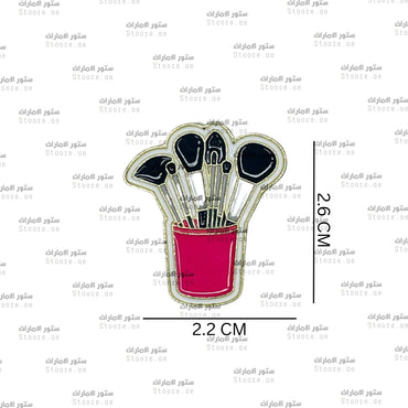Badge Makeup Brushes - 1