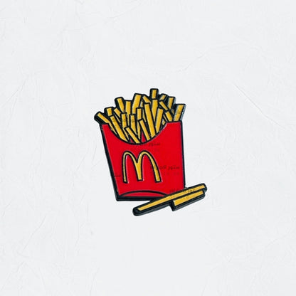 Badge McDonalds Fries