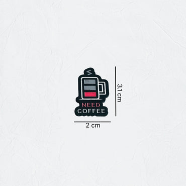 Badge NEED COFFEE - 2