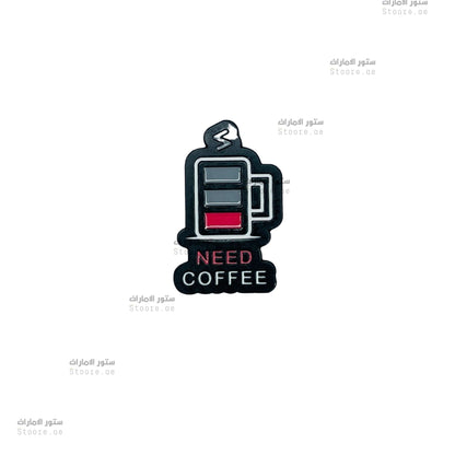 Badge NEED COFFEE - 2