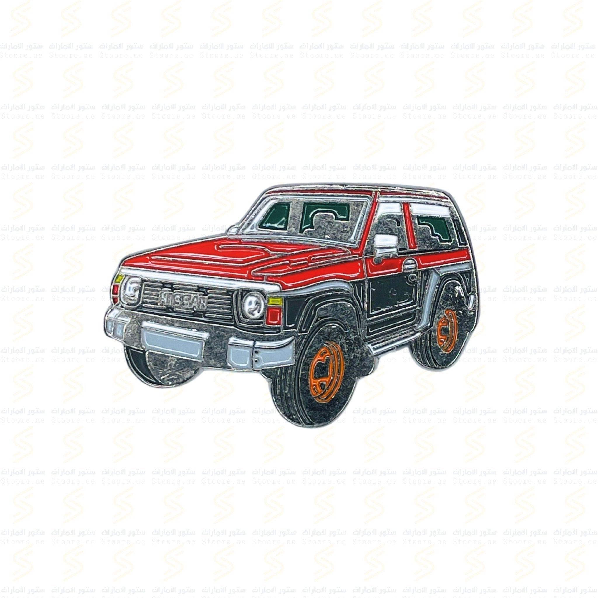 Badge Nissan PATROL - 3 - Red