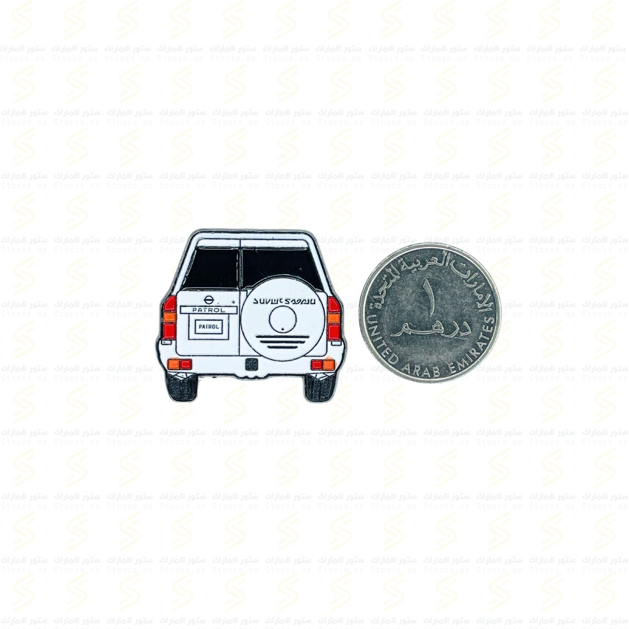 Badge Nissan PATROL - White