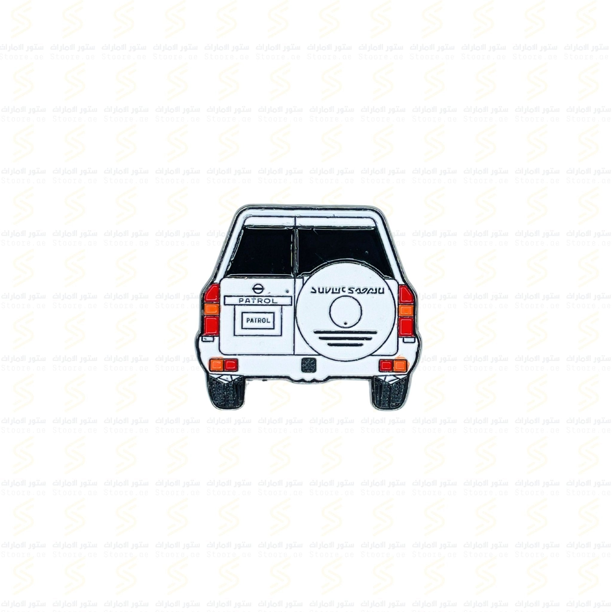 Badge Nissan PATROL - White