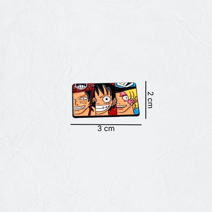 Badge One Piece Three Brothers