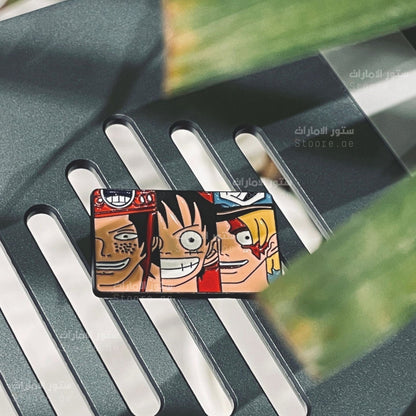 Badge One Piece Three Brothers