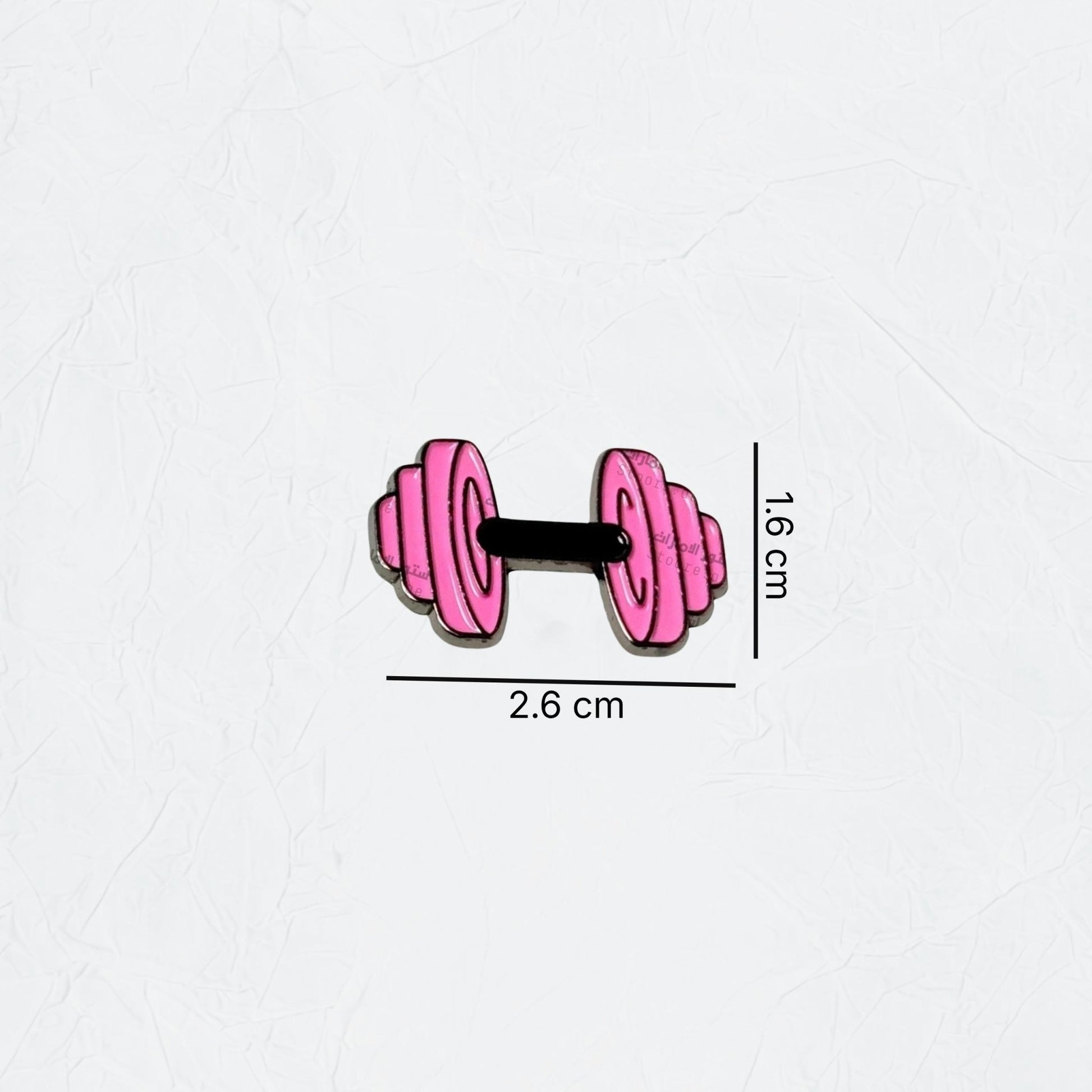 Badge Pink Dumbbell