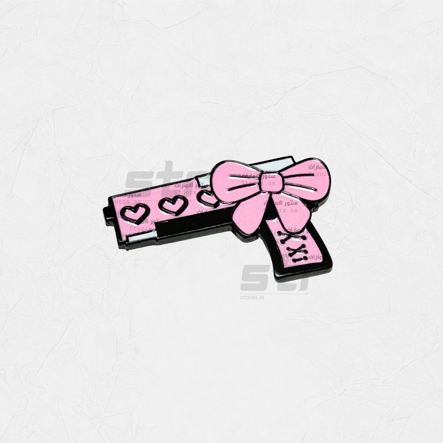 Badge Pink Gun