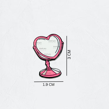 Badge Pink Mirror
