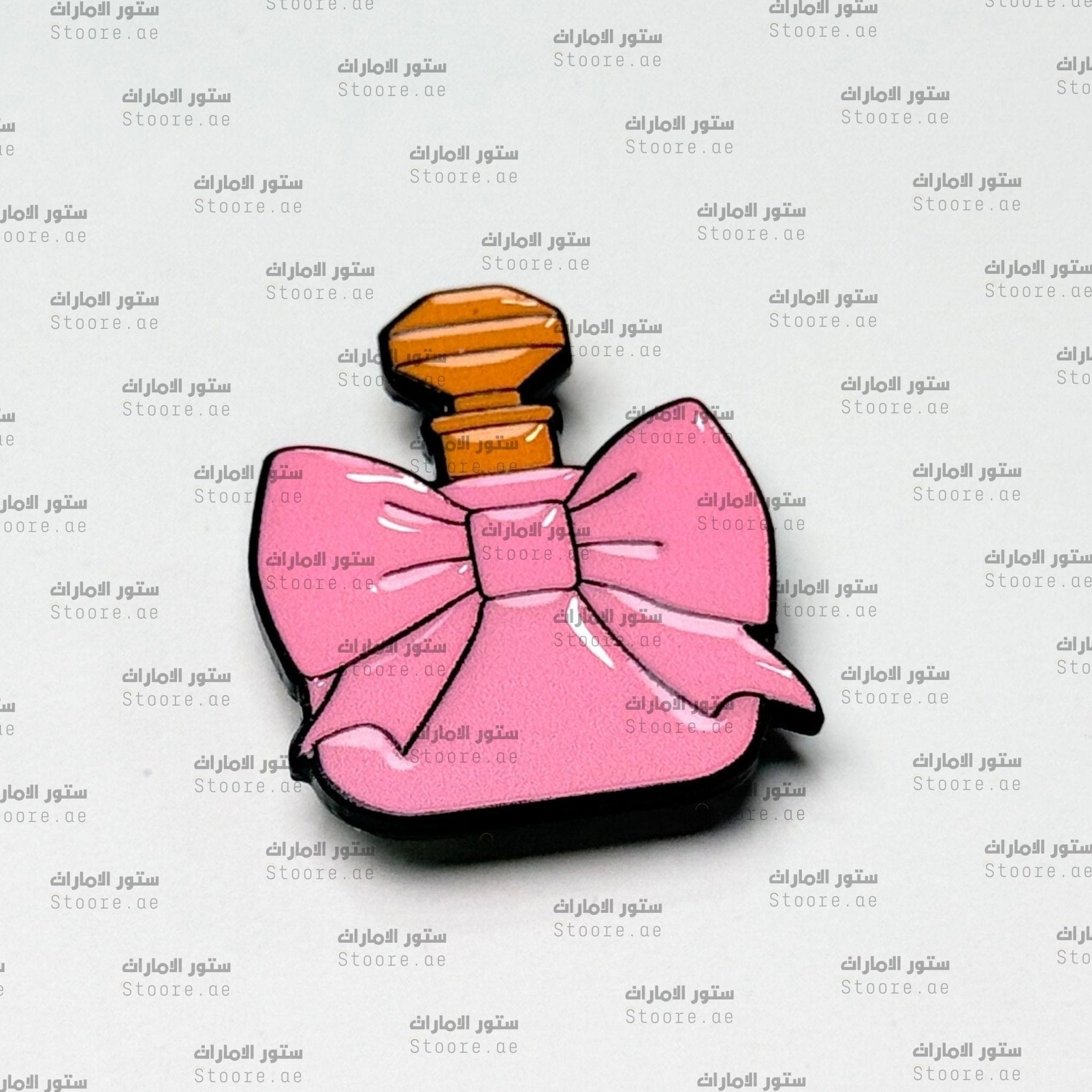 Badge Pink Perfume Bottle