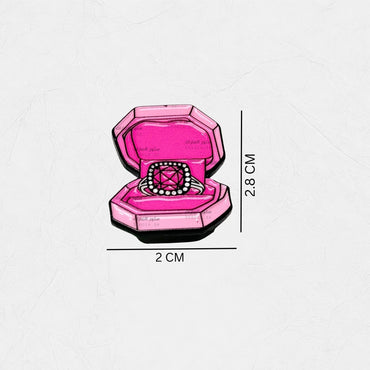 Badge Pink Ring
