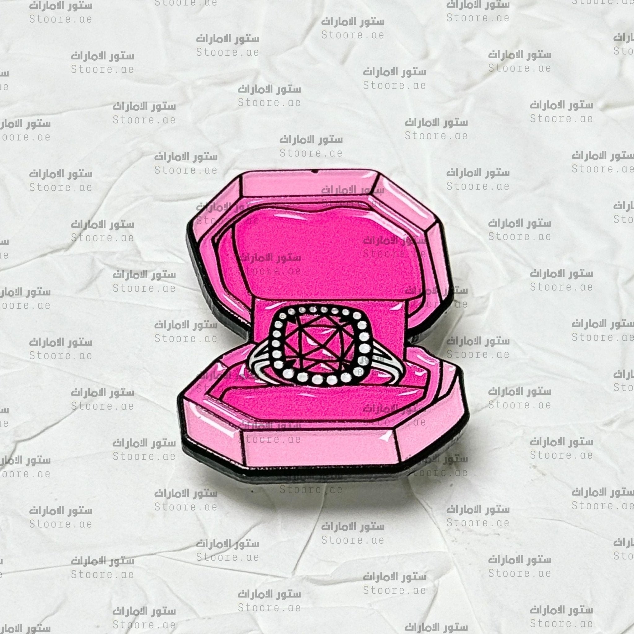 Badge Pink Ring