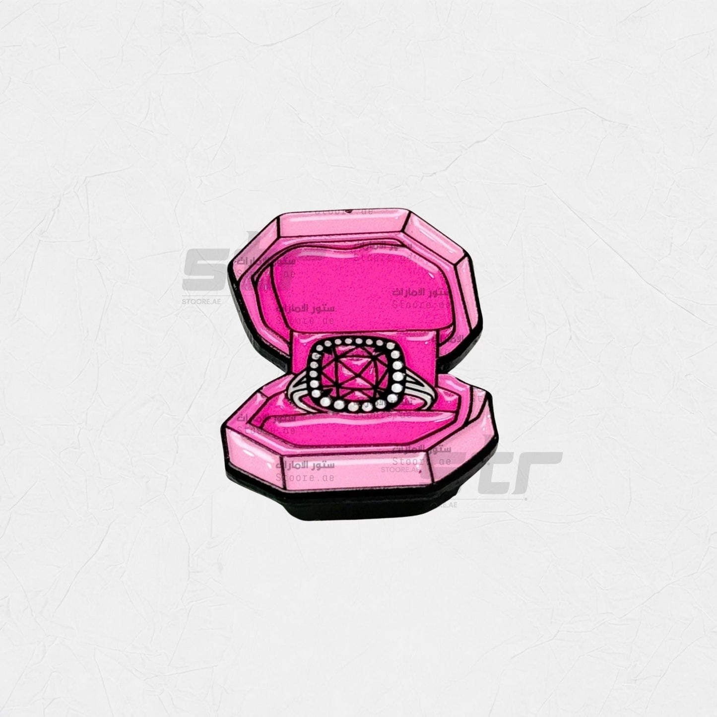Badge Pink Ring