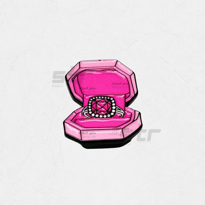 Badge Pink Ring