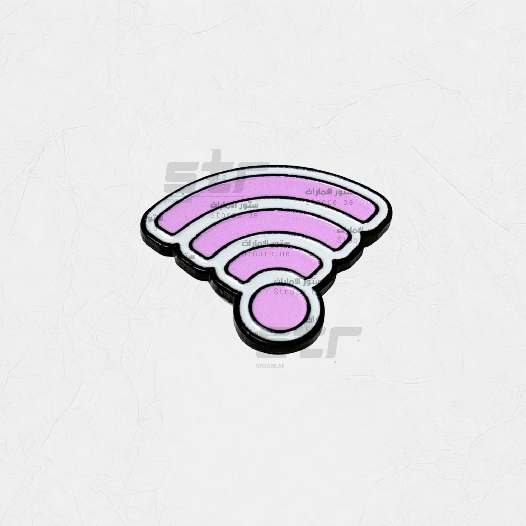 Badge Pink Wifi
