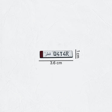 Badge Qatar Number Plate