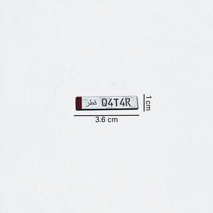 Badge Qatar Number Plate