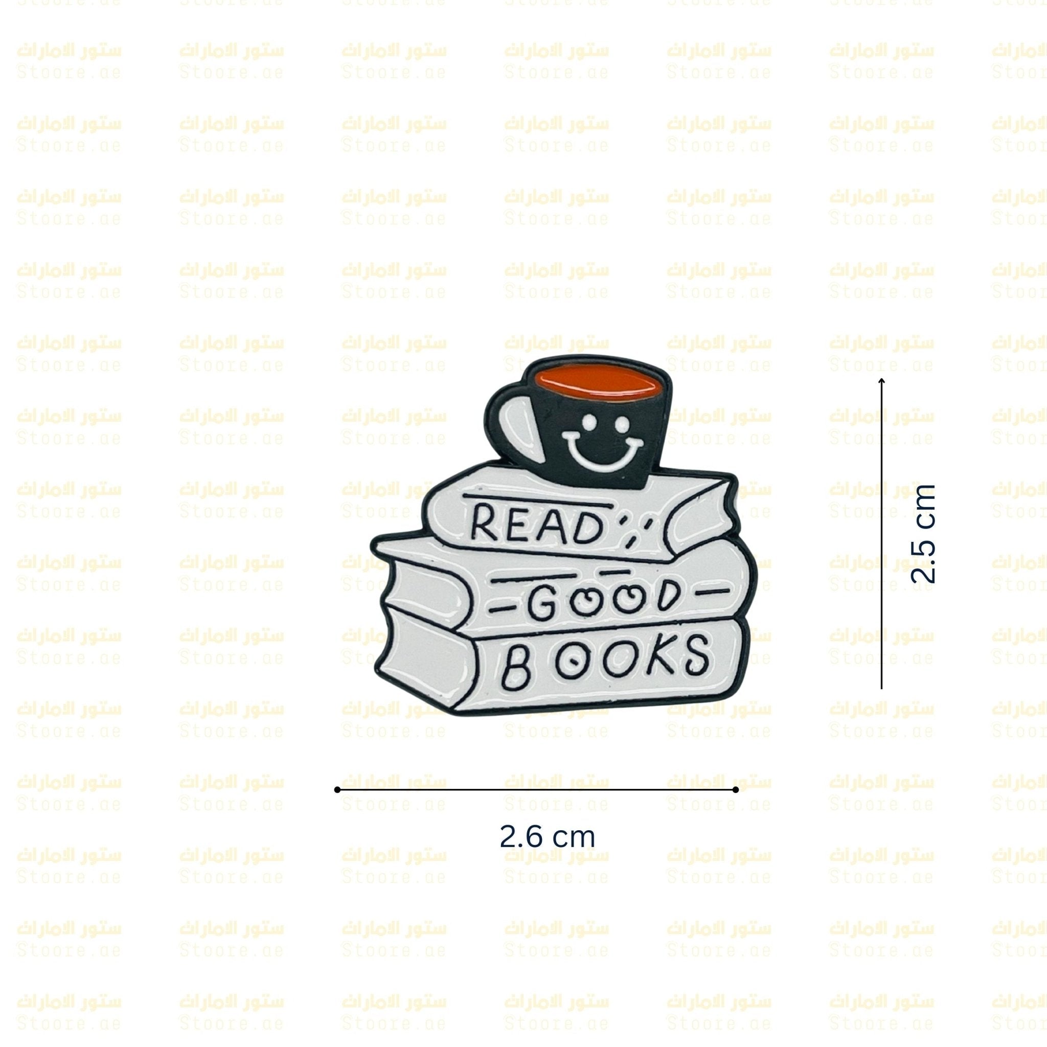 Badge READ GOOD BOOKS