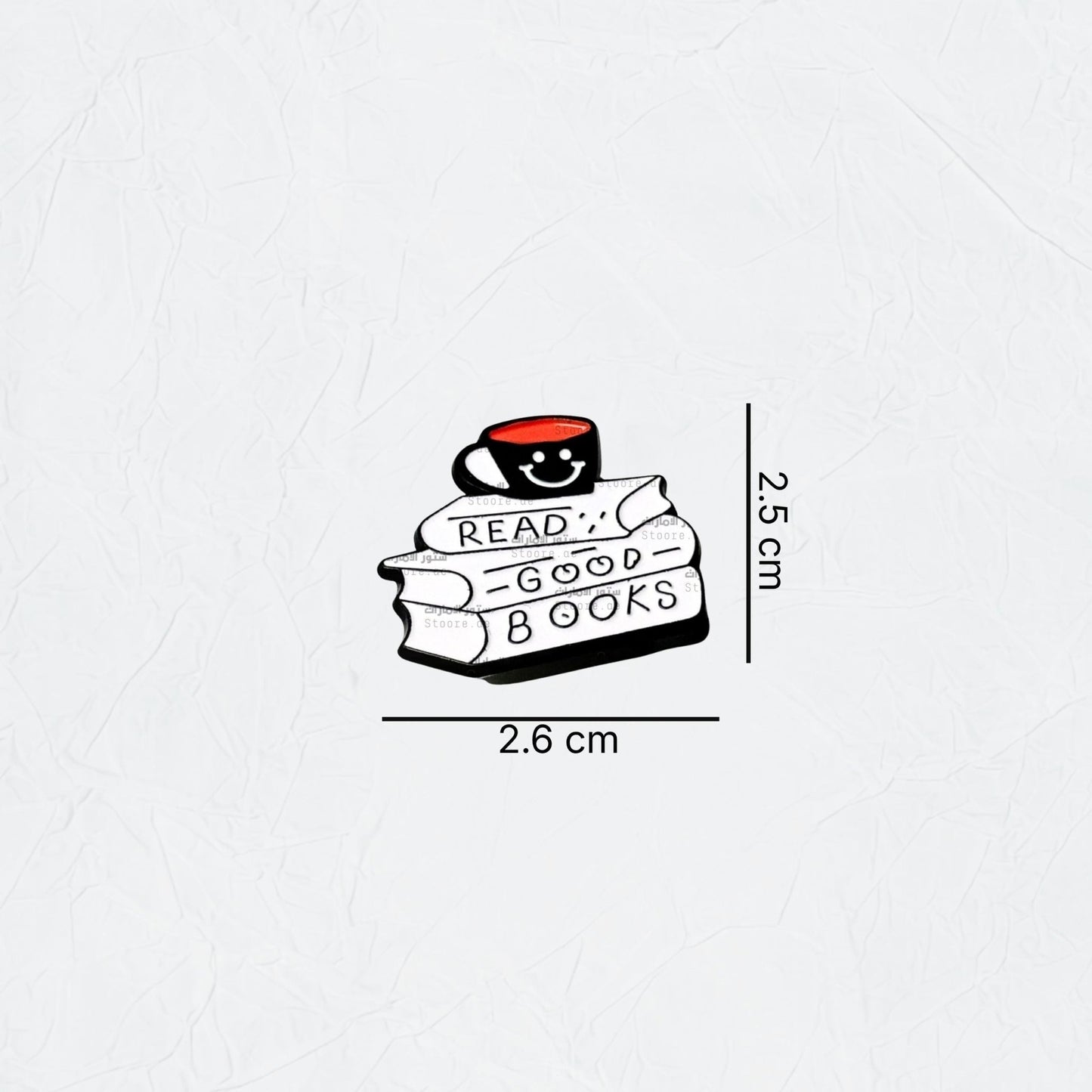 Badge READ GOOD BOOKS