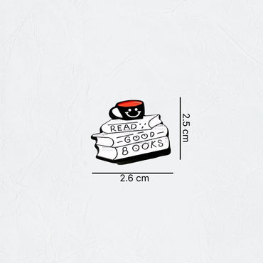 Badge READ GOOD BOOKS