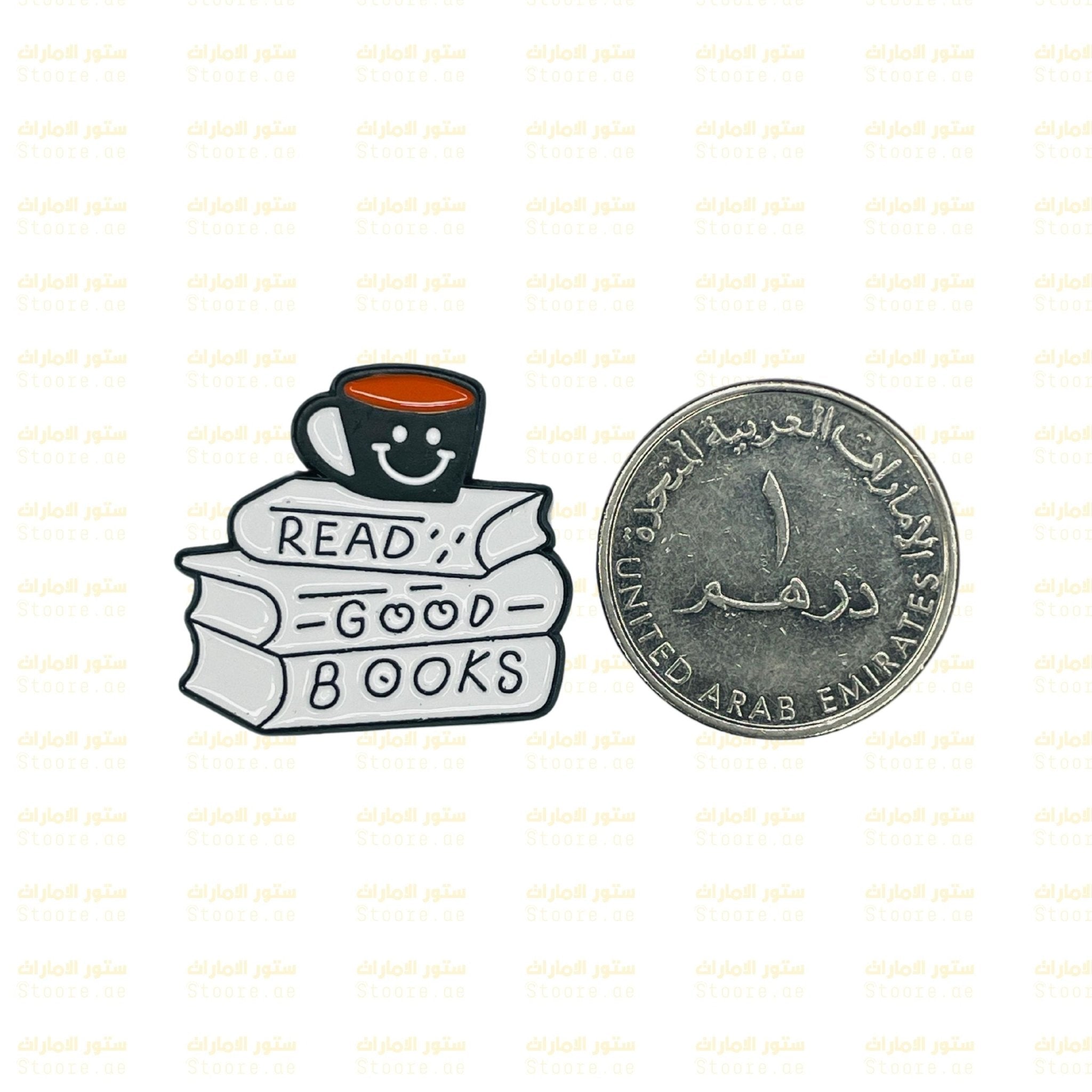 Badge READ GOOD BOOKS