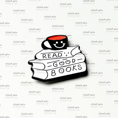 Badge READ GOOD BOOKS