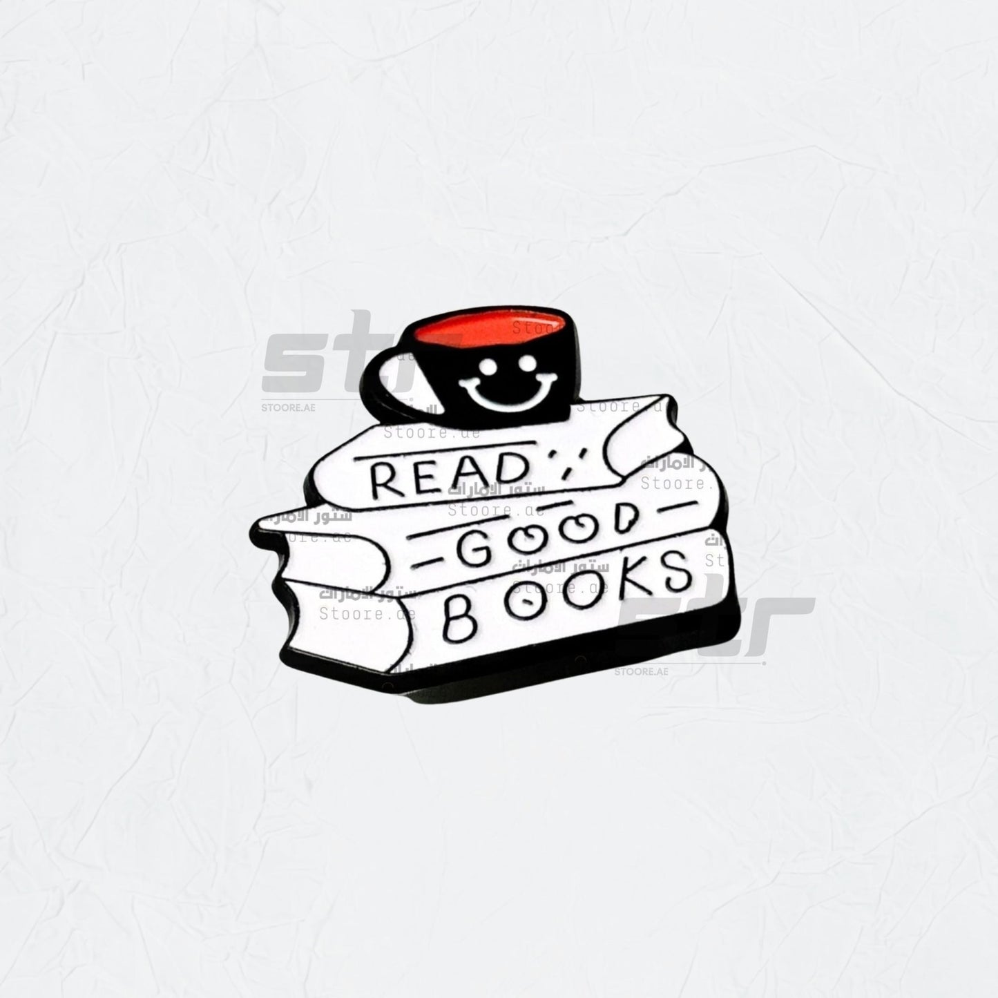 Badge READ GOOD BOOKS