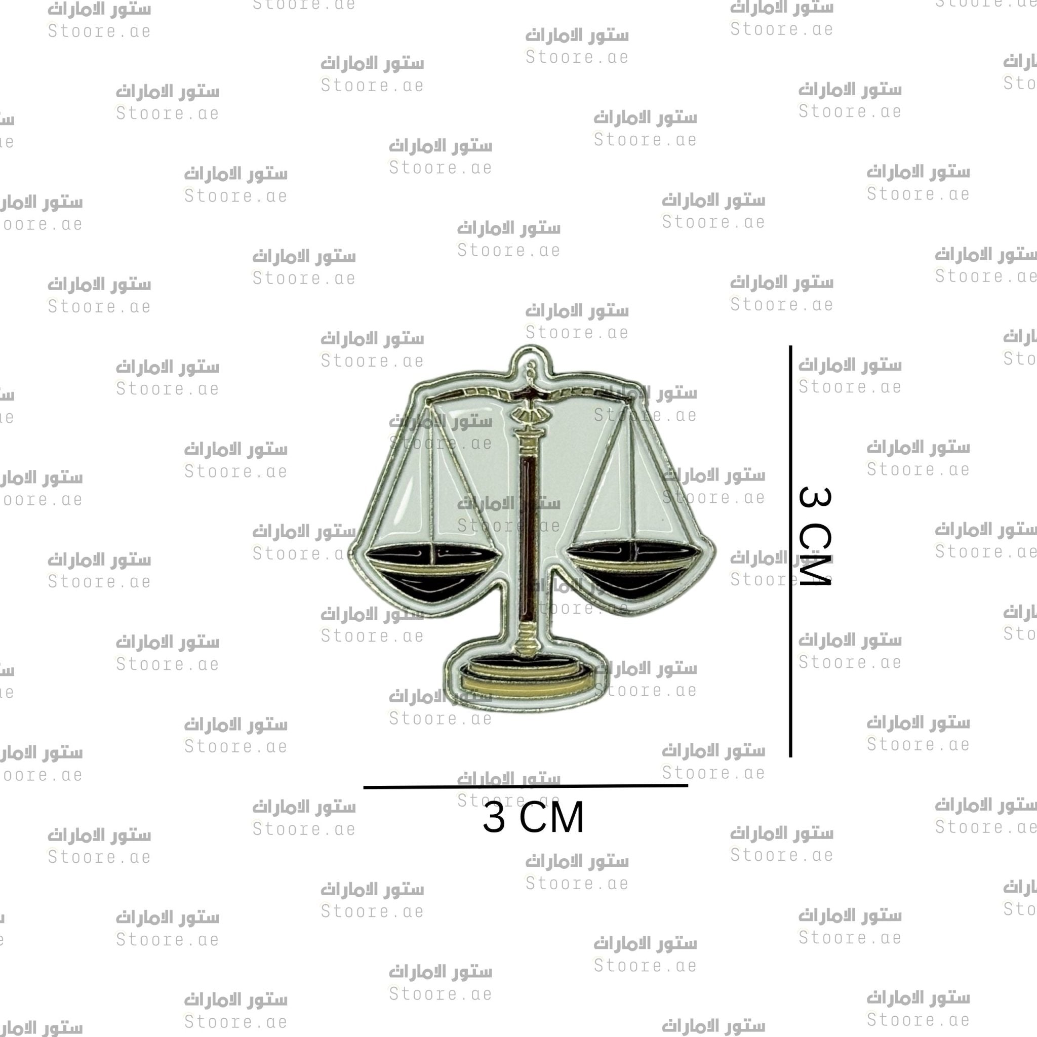 Badge Scale of Justice