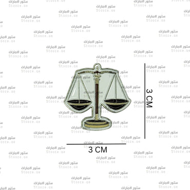 Badge Scale of Justice
