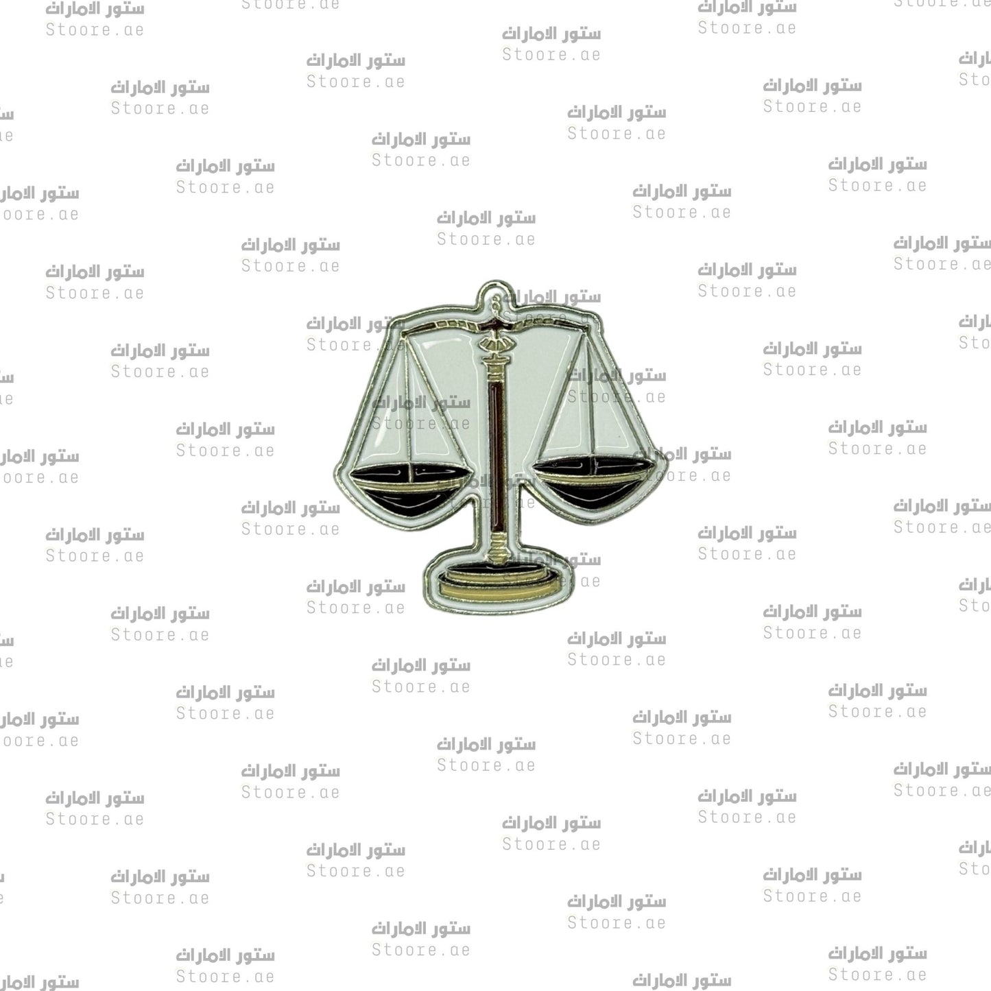 Badge Scale of Justice