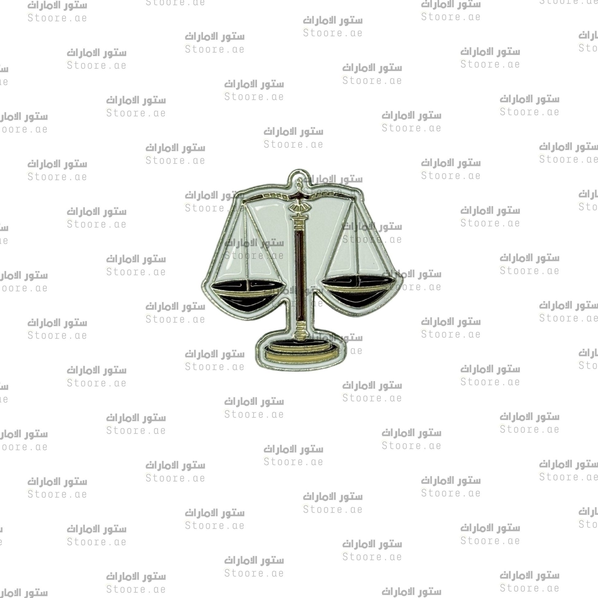 Badge Scale of Justice