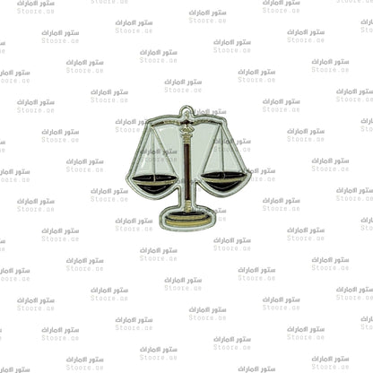 Badge Scale of Justice
