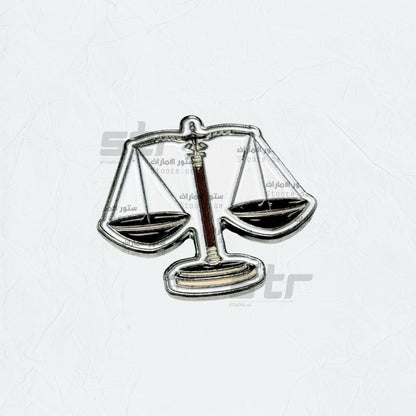 Badge Scale of Justice