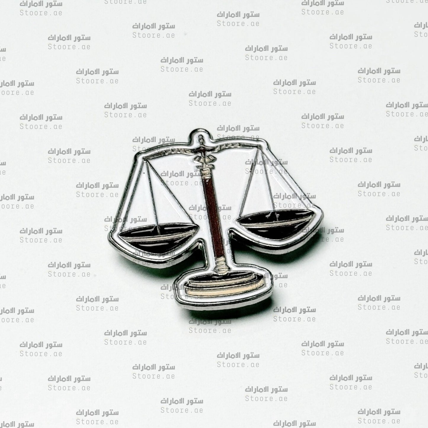 Badge Scale of Justice