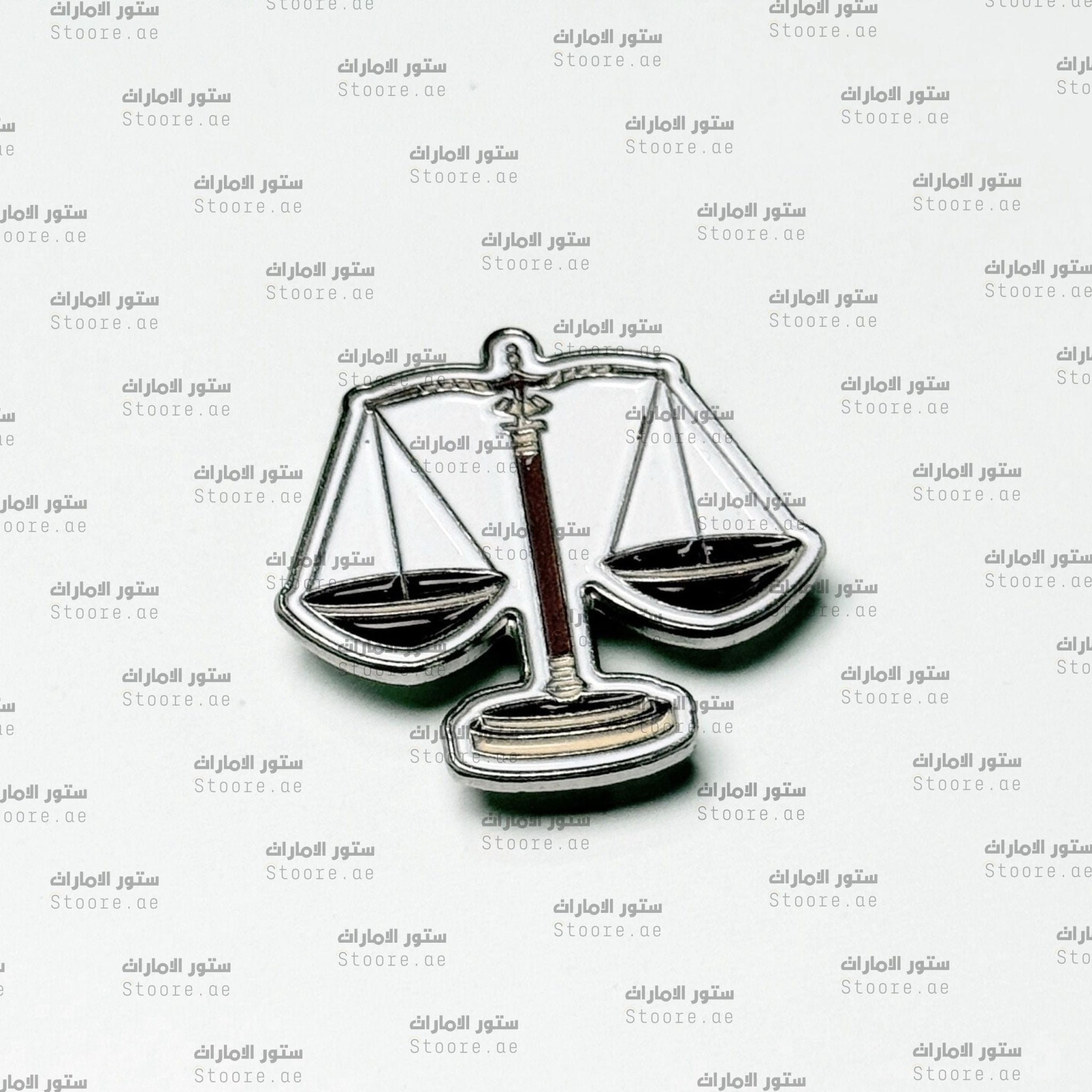 Badge Scale of Justice