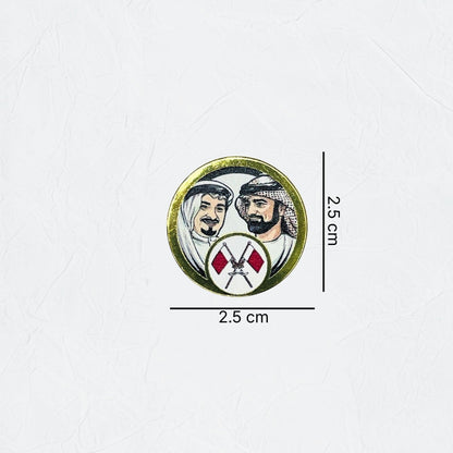 Badge Sheikh Hamid and Sheikh Ammar bin Hamid Al Nuaimi - Ajman
