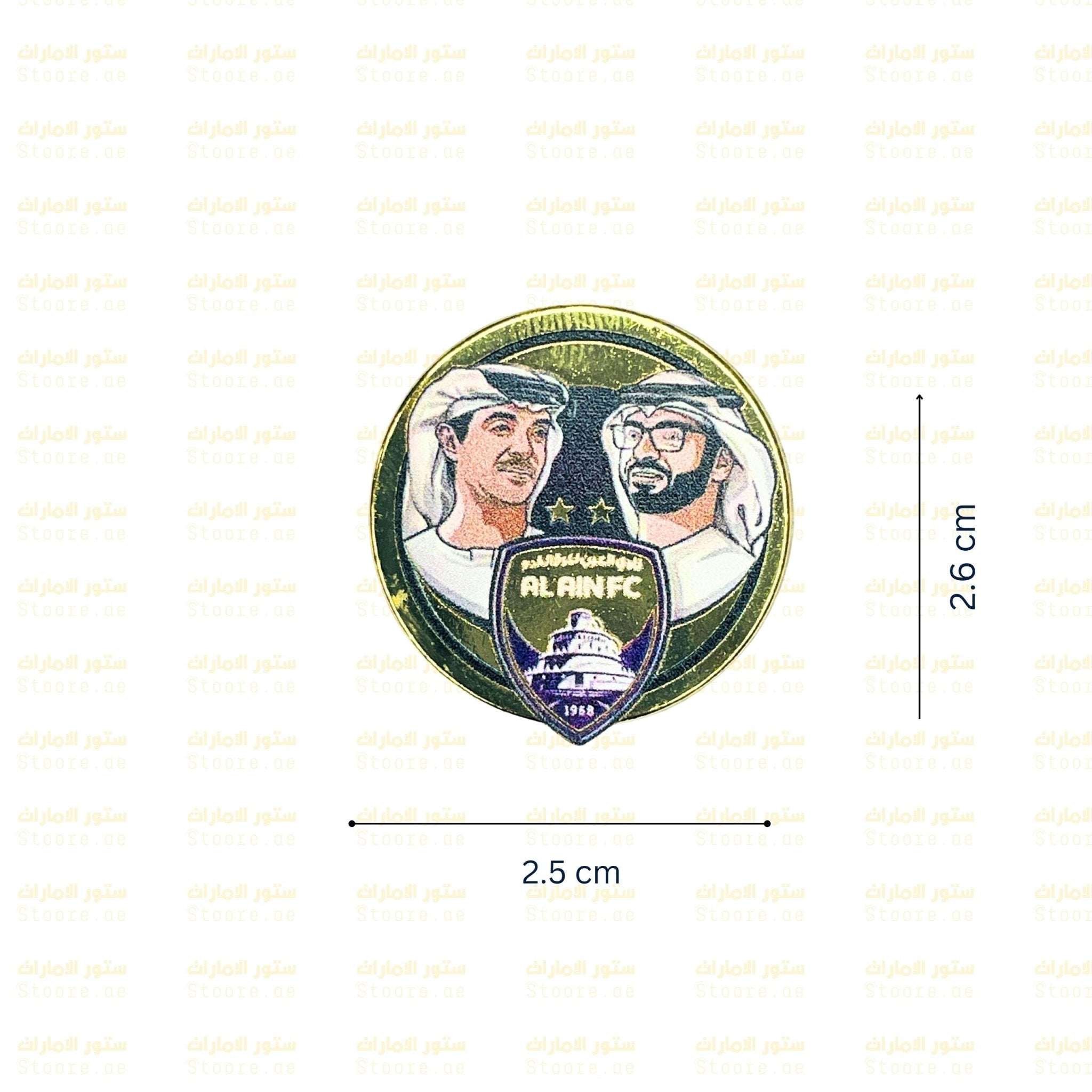 Badge Sheikh Hazza bin Zayed & Sheikh Sultan bin Hamdan - ALAIN FC