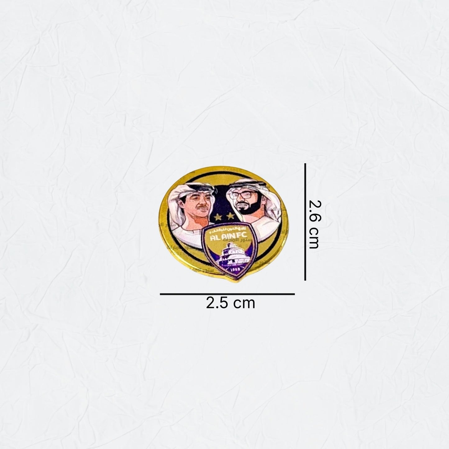 Badge Sheikh Hazza bin Zayed & Sheikh Sultan bin Hamdan - ALAIN FC