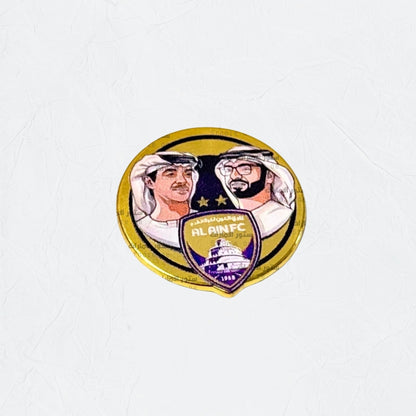 Badge Sheikh Hazza bin Zayed & Sheikh Sultan bin Hamdan - ALAIN FC