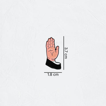Badge Sheikh Khalifa bin Zayed Al Nahyan hand