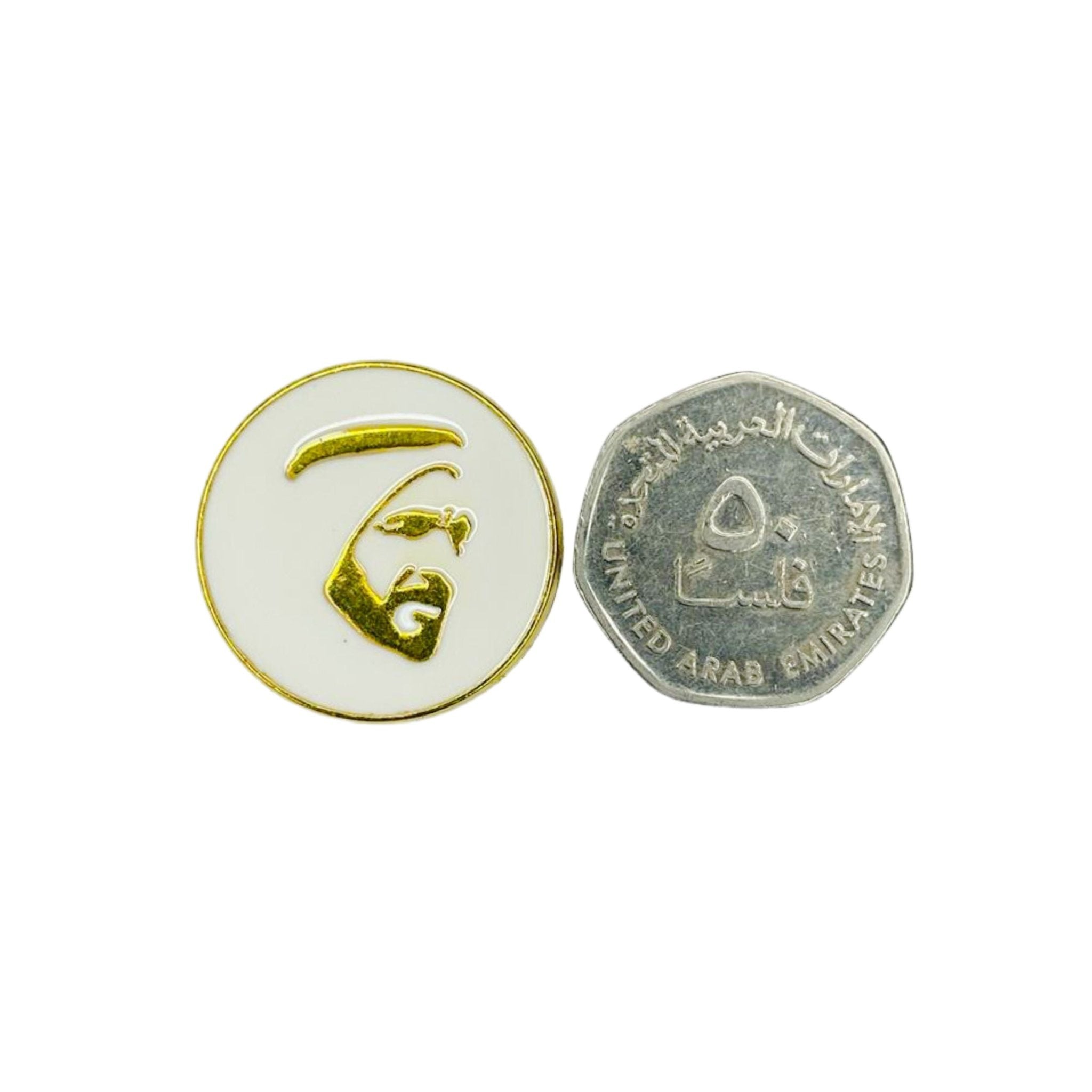 Badge Sheikh Zayed 002 - Gold