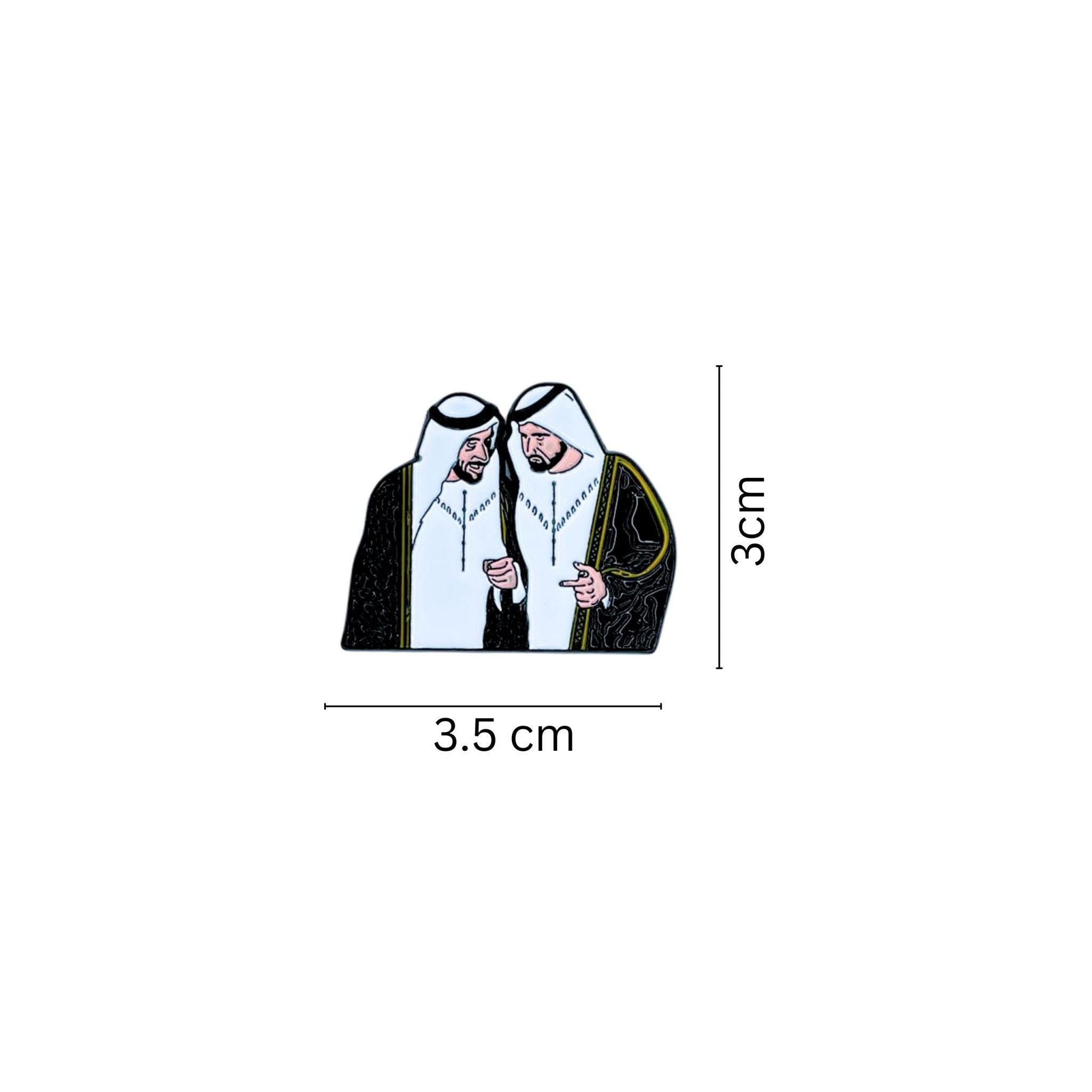 Badge Sheikh Zayed & Sheikh Mohammed Bin Rashid