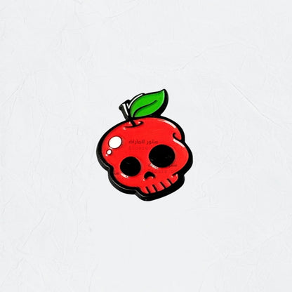 Badge Skull Apple