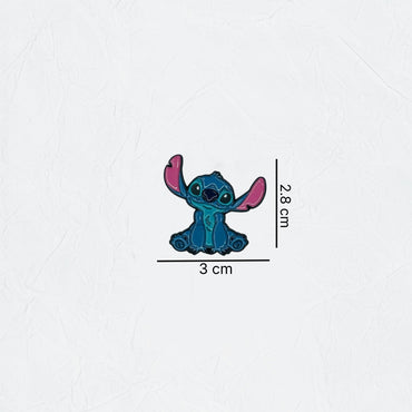 Badge Stitch Brooch Lilo - 3