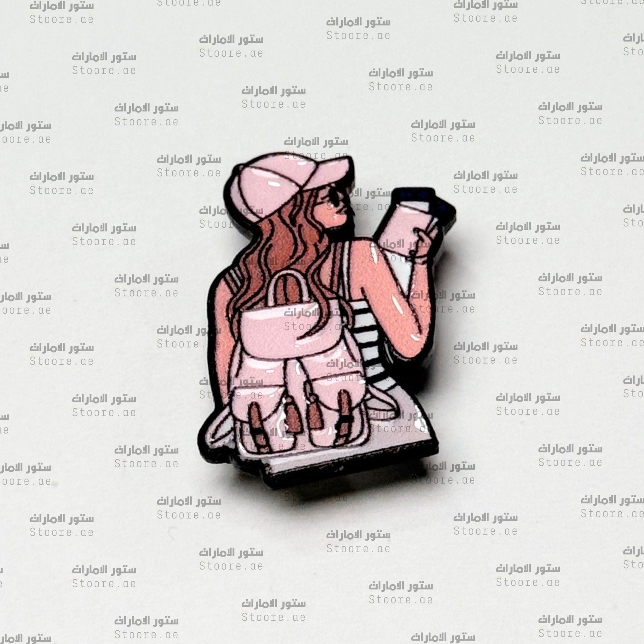 Badge Stylish Girl - 1