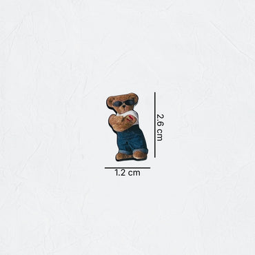 Badge Teddy Bears