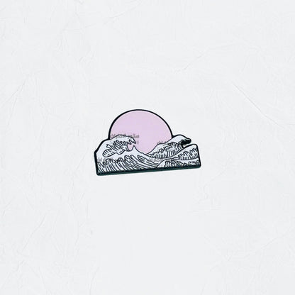 Badge The Great Wave off Kanagawa