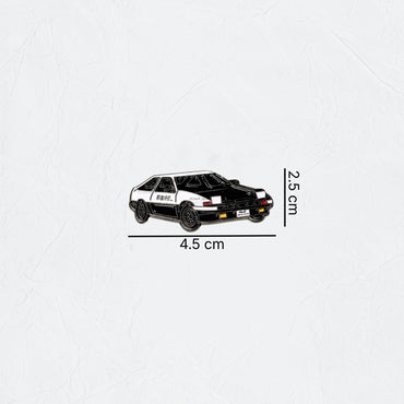 Badge Toyota AE86 - White