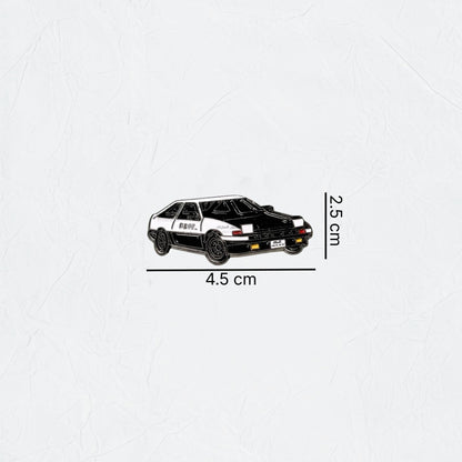 Badge Toyota AE86 - White