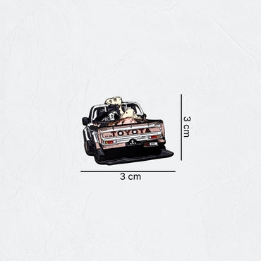Badge Toyota Land Cruiser Pickup - 2