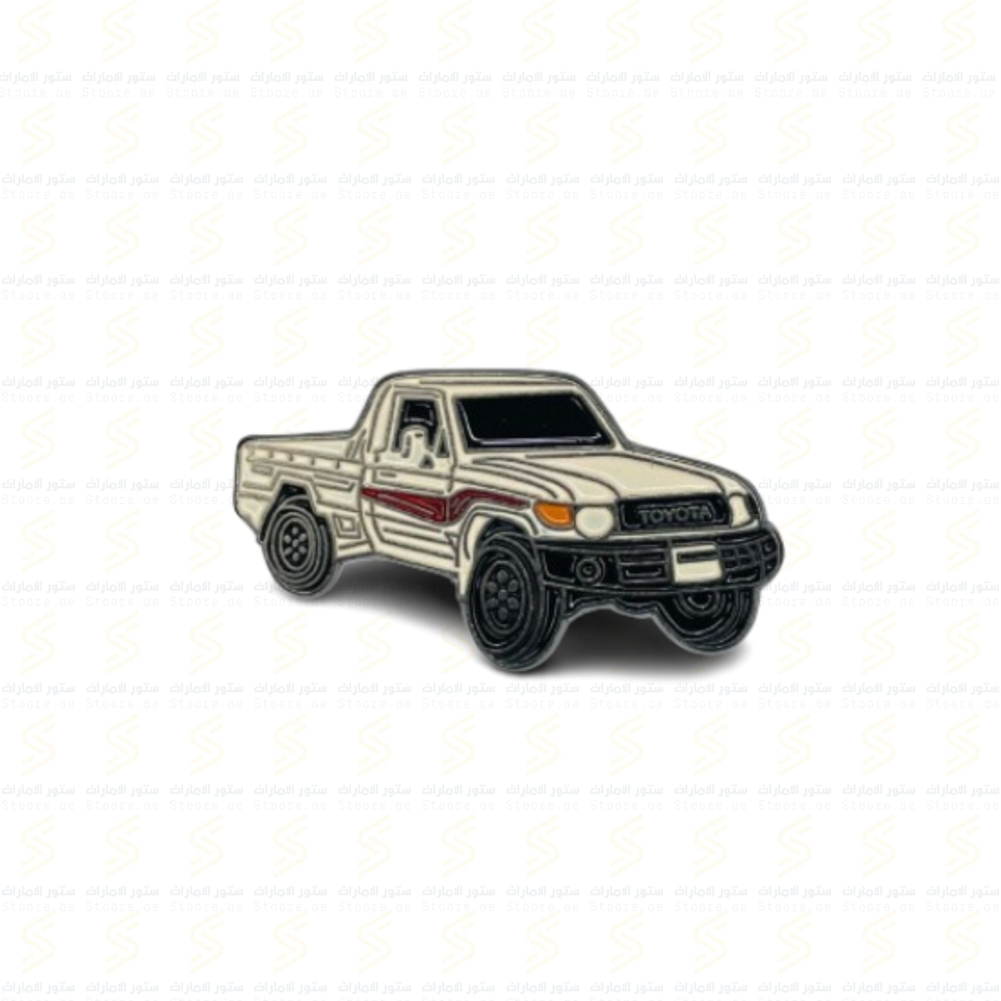 Badge Toyota Land Cruiser Pickup - Beige